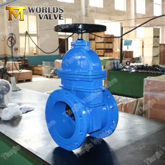 China Manufacturer Rubber Solid Encapsulated Wedge Nrs Resilient Seat Slurry Knife Gate Valve Pn10/Pn16/Cl150/Pn25 Wras Approved for Drinking Water
